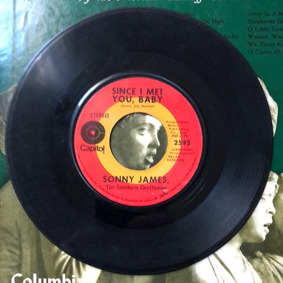 Capitol Other - Sonny James Since I Met You, Baby Vinyl 45 Record '69